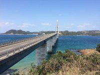 鷹ら島から見る鷹島肥前大橋